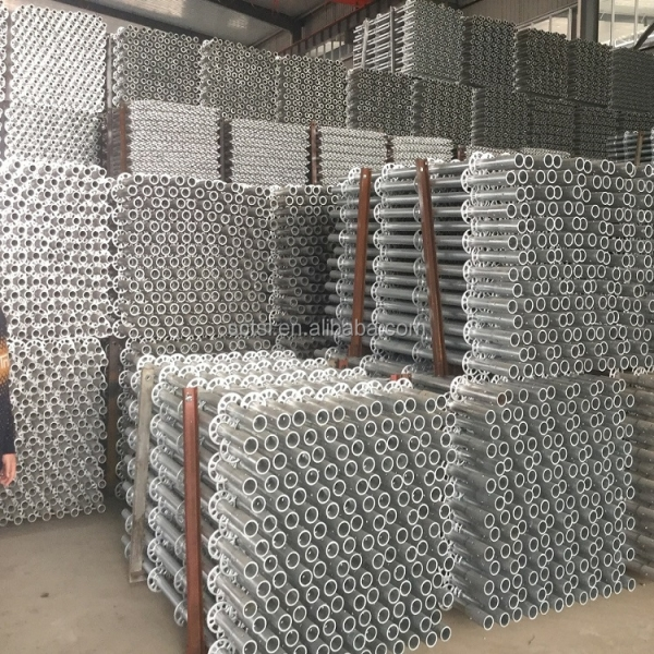 Sistema de andamios ringlock