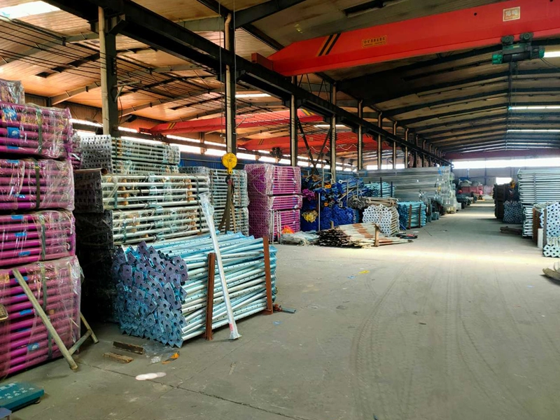 Andamios para la construcción de edificios