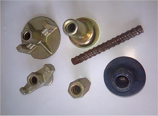 Tuerca de ala de corbata de encoquilla