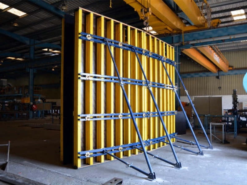 Aplicación de andamios en túneles