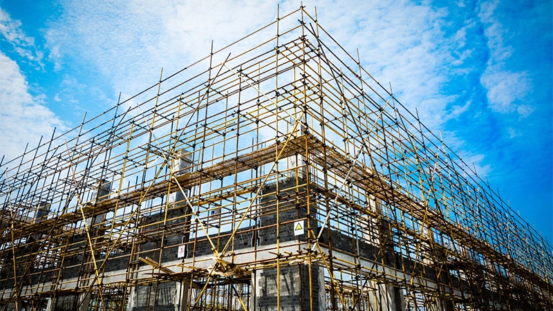 Andamios ES PARA LA GARANTÍA DE TRABAJO alto seguro y suave construcción de la plataforma de trabajo o canal de trabajo construido